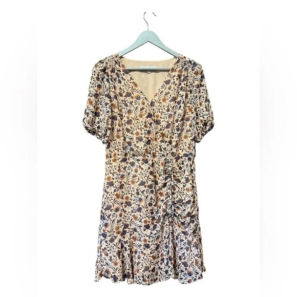 LOFT Floral Wrap Dress – Size 6 - Picture 2 of 6